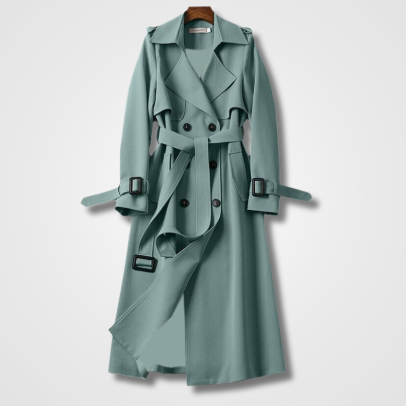 Avelena | Elegante Jacke Langer Trenchcoat