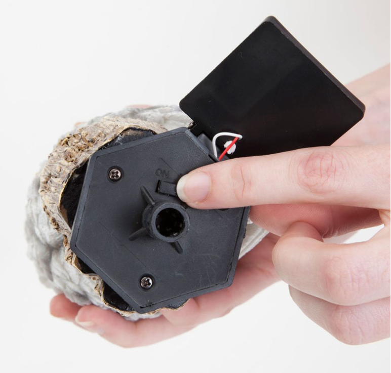 Avelena | Solar Gartenleuchte Eule – LED Außenleuchte für Garten, Terrasse und Balkon, wetterfest