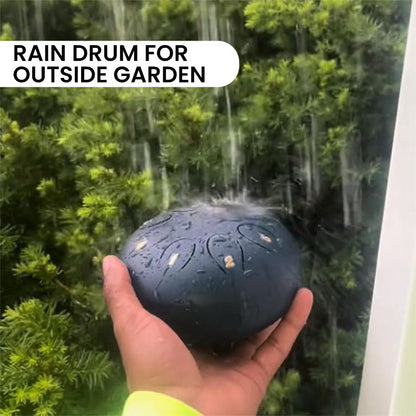 Avelena | Regen Trommel Für Den Außenbereich Garten Mit Den Fingerhüten - Englisches Notenblatt