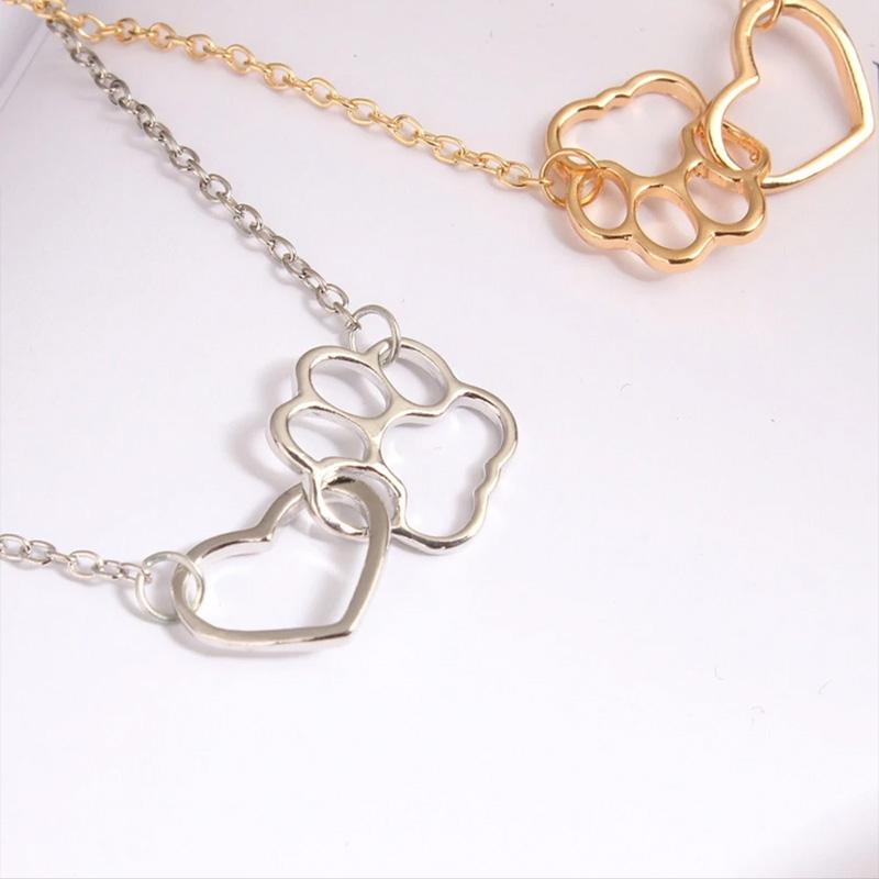 Avelena | Paw Heart Anhänger Necklace