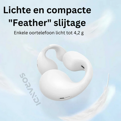Avelena | Sonic Earbuds Wasserdichte Clip-On Kabellose Ohrstöpsel, Die Niemals Herausfallen