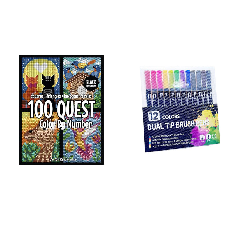 Avelena | 100 Quest Farbe Nach Größe Buch
