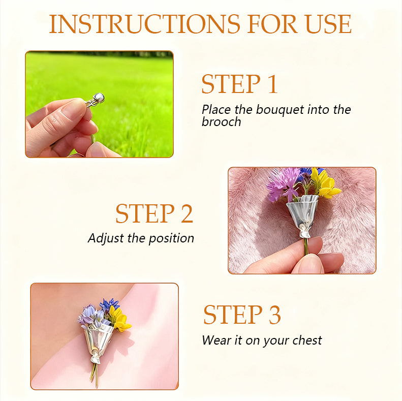 Avelena | Bouquet Brosche