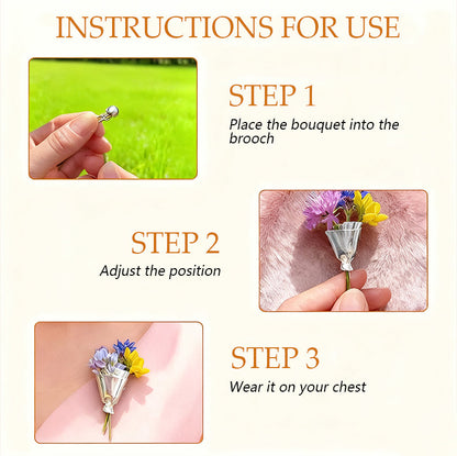 Avelena | Bouquet Brosche