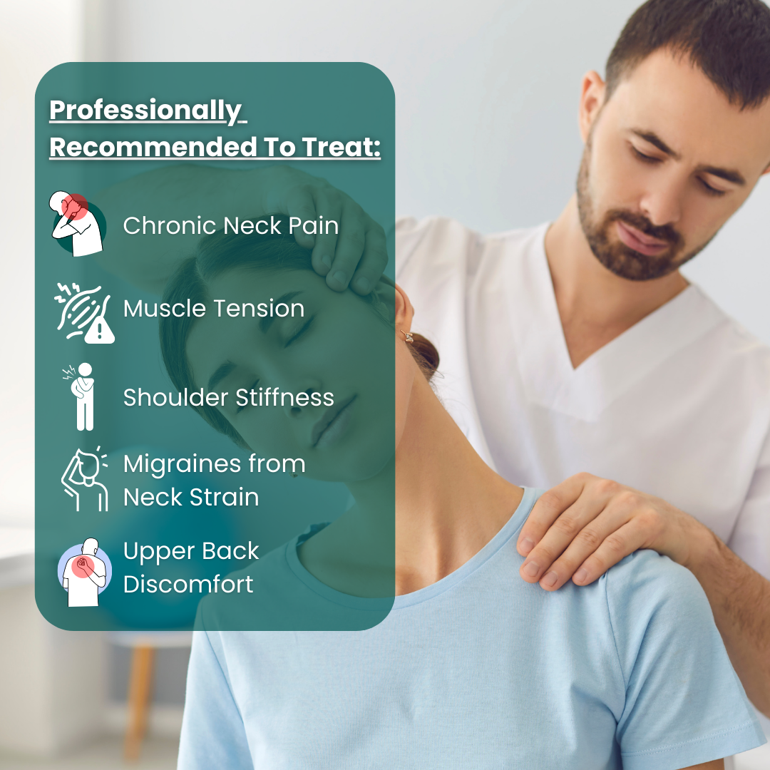 Avelena | CalmWrap | Wärmewickel für Nacken & Schultern – Schnelle Schmerzlindung