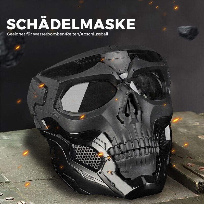 Avelena | Radfahren Harley Goggles Totenkopfmaske