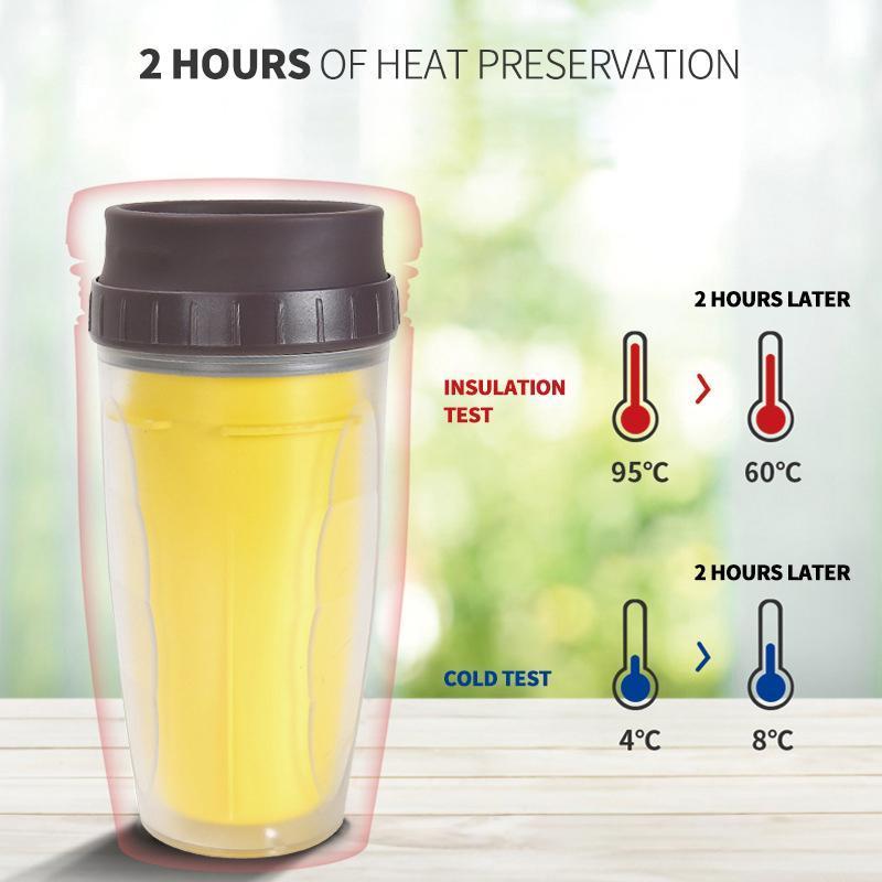 Avelena | Deckellose Twist Tasse, Kreative Plastikbecher