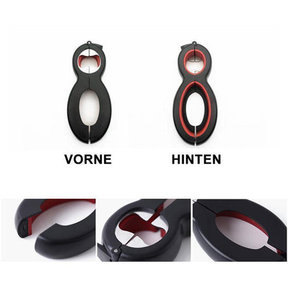Avelena | 6 in1 Multifunktionale Tragbare Flaschenöffner Edelstahl