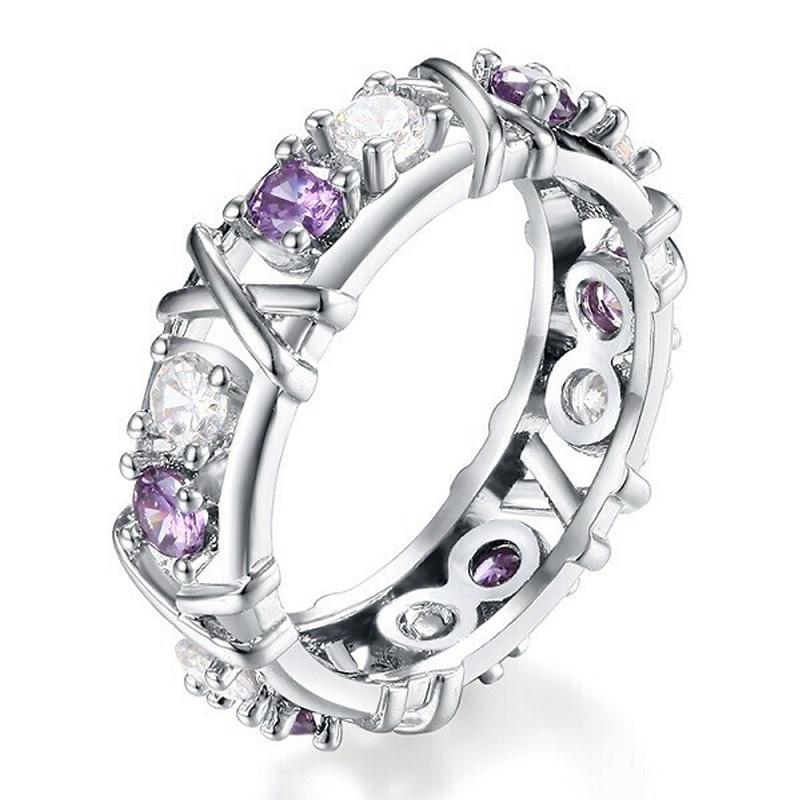 Avelena | Dichroic Inlaid Zircon Ring Erfolg