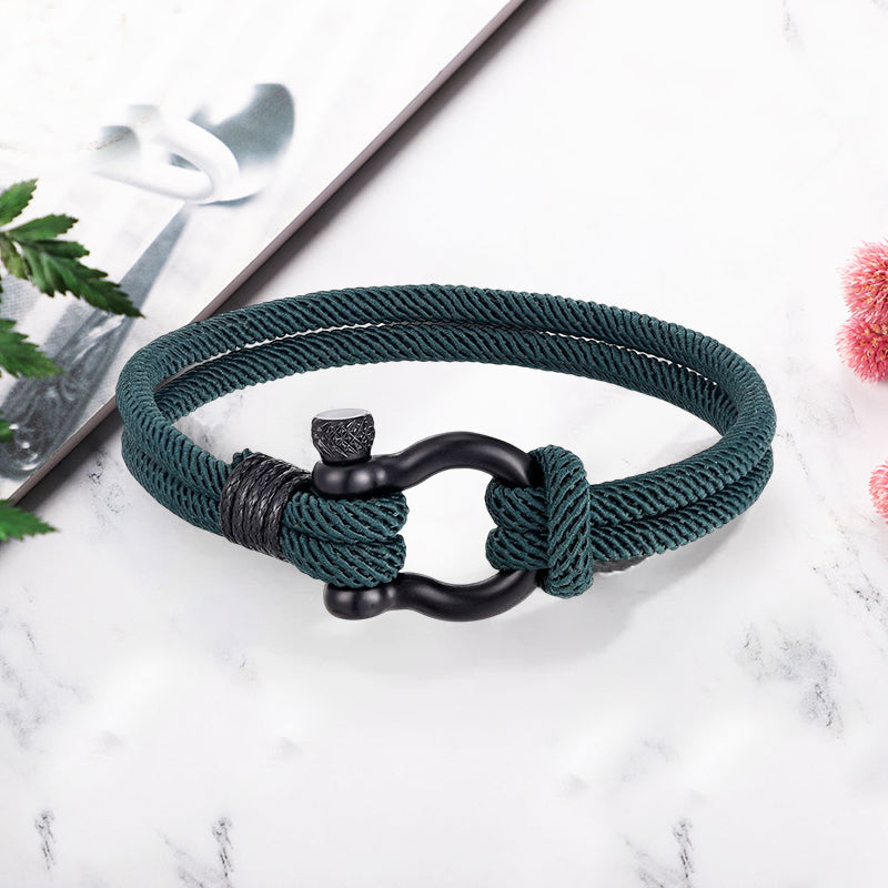 Avelena | Nautisch Gewebtes Taustrick Armband