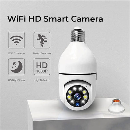 Avelena | Drahtlose Wifi Lampen Kamera Sicherheitskamera