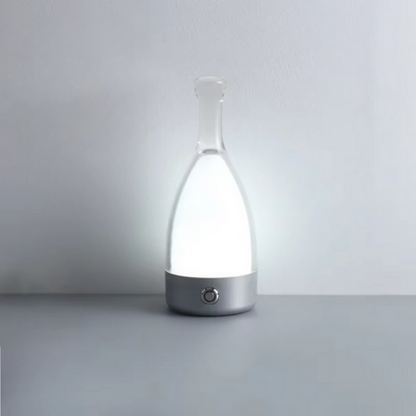 Avelena | Weintaschen Tischlampe mit Bluetooth-Lautsprecher – Wiederaufladbare moderne Nachttischlampe