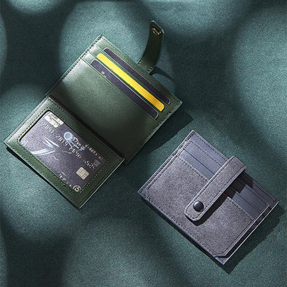 Avelena | Echtes Leder Anti-Magnet Kartenhalter