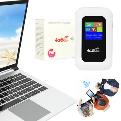 Avelena | Tragbarer WiFi-Router für Reisen – 5G WiFi-Dongle für nahtlose Konnektivität überall