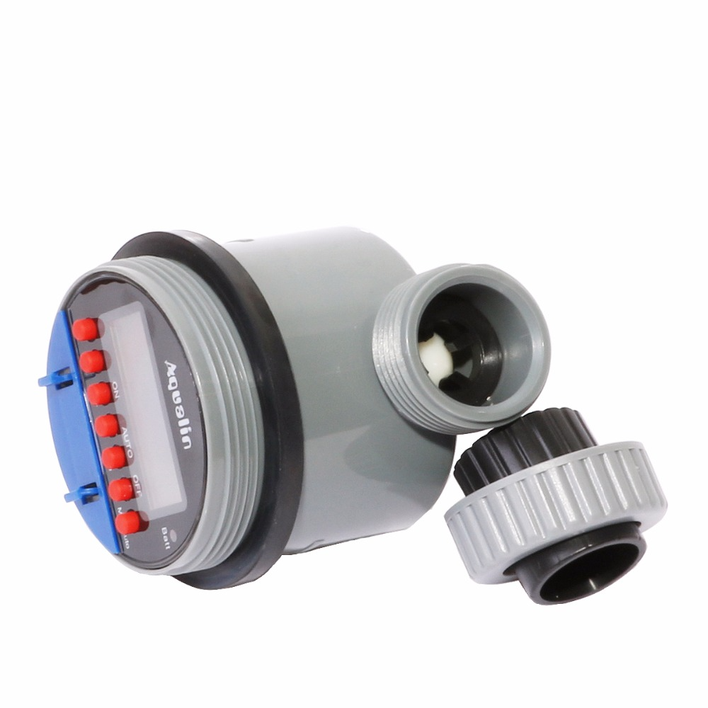 Avelena | Digitale Bewässerungsuhr mit LCD-Display – Automatische Gartenbewässerung für Pflanzen