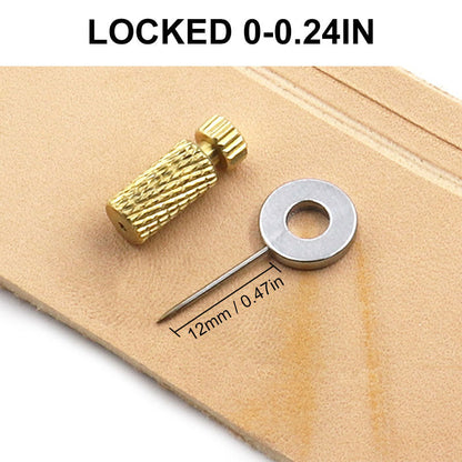 Avelena | CraftPin | Nähnadelsatz – Stabile Befestigung für Lederarbeiten