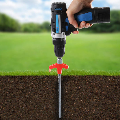 Avelena | Drehbare Zeltheringe mit Gewinde