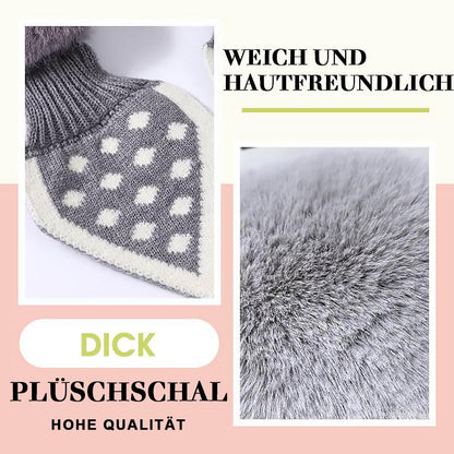 Avelena | Allgleiches dicker Plüschschal