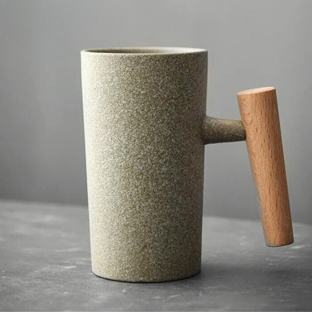 Avelena | Nordic Latte Tassen mit Erd Design Naturesip