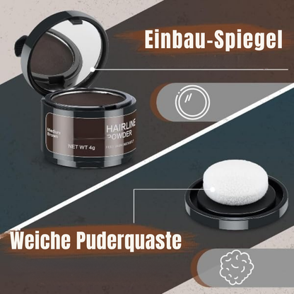 Avelena | Schattenpulver | Haaransatz & Augenbrauen auffüllen | Wasserfest & Langanhaltend