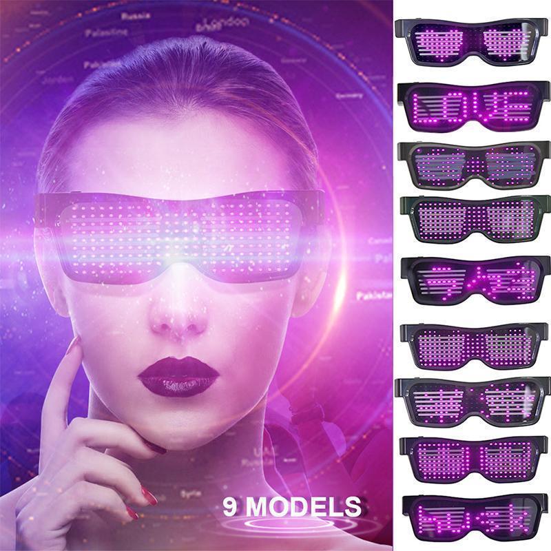 Avelena | LED Leuchtende Brille Party