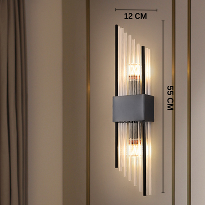 Avelena | Wandleuchte - GlamorLite - Luxuriöses Design - Elegant und Raffiniert