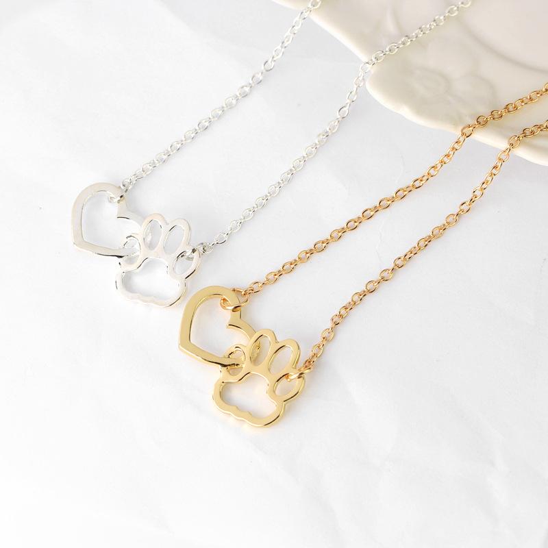 Avelena | Paw Heart Anhänger Necklace