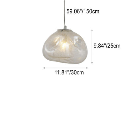 Avelena | CloudNova Glas Pendelleuchte | Modernes Design | Einzigartiger Wolken-Look | Stimmungsvolle Beleuchtung