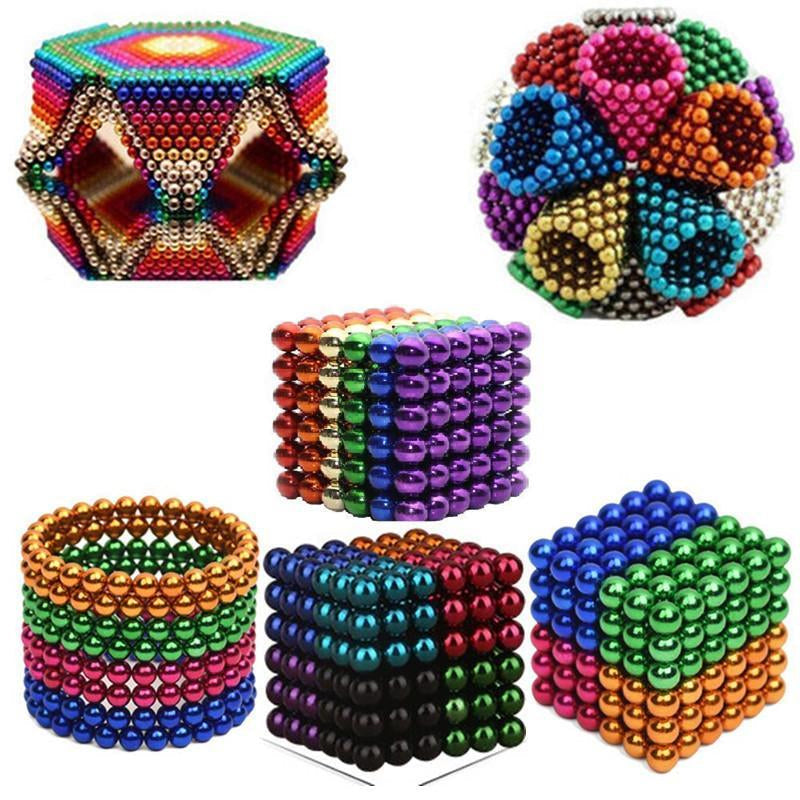 Avelena | Kreatives Magnetisches Spielzeug für Erwachsene und Kinder | 216 Starke Neodym-Magnete | Stressabbauend, Lehrreich & Tragbar