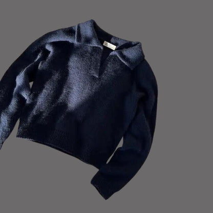 Avelena | Bequemer Rollkragenpullover mit Rippbündchen