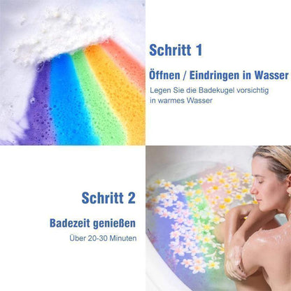 Avelena | Regenbogen-Badebombe
