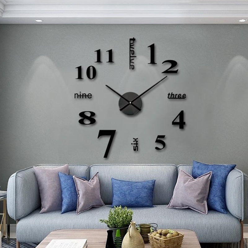 Avelena | Diy Schlagfreie Wanduhr