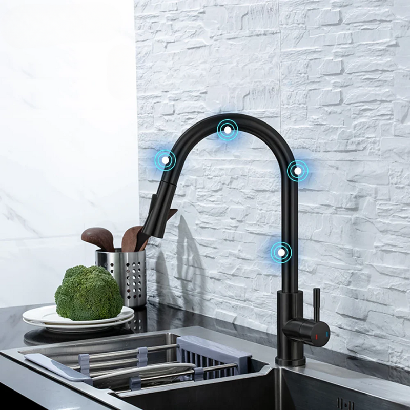 Avelena | Wasserhahn Moderne Sensor Mischbatterie für Küche