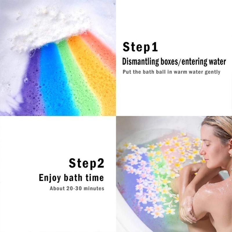 Avelena | Rainbow Bath Bomb