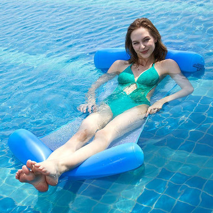 Avelena | Schwimmendes Schwimmbett und Liegestuhl