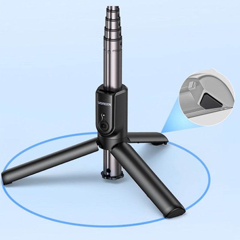 Avelena | 3-in-1 tragbarer Bluetooth Selfie-Stick Stativ mit kabferner Fernbedienung, für Party, Reisen, Urlaub