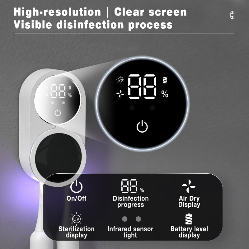 Avelena | Automatische Zahnbürstensterilisatorbox und Ständer