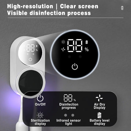 Avelena | Automatische Zahnbürstensterilisatorbox und Ständer