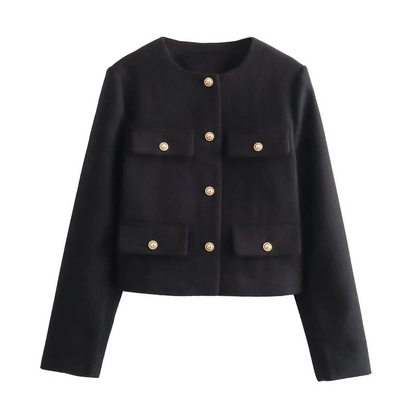 Avelena | Dicke Baumwollmantel Modische Jacke