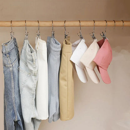 Avelena | Rostschutz Clip Platzsparende Wäscheklammer Hut Hose Lagerung Hängender Reisehaken