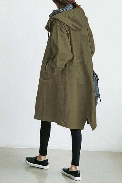 Avelena – wasserdichter Trenchcoat mit Kapuze