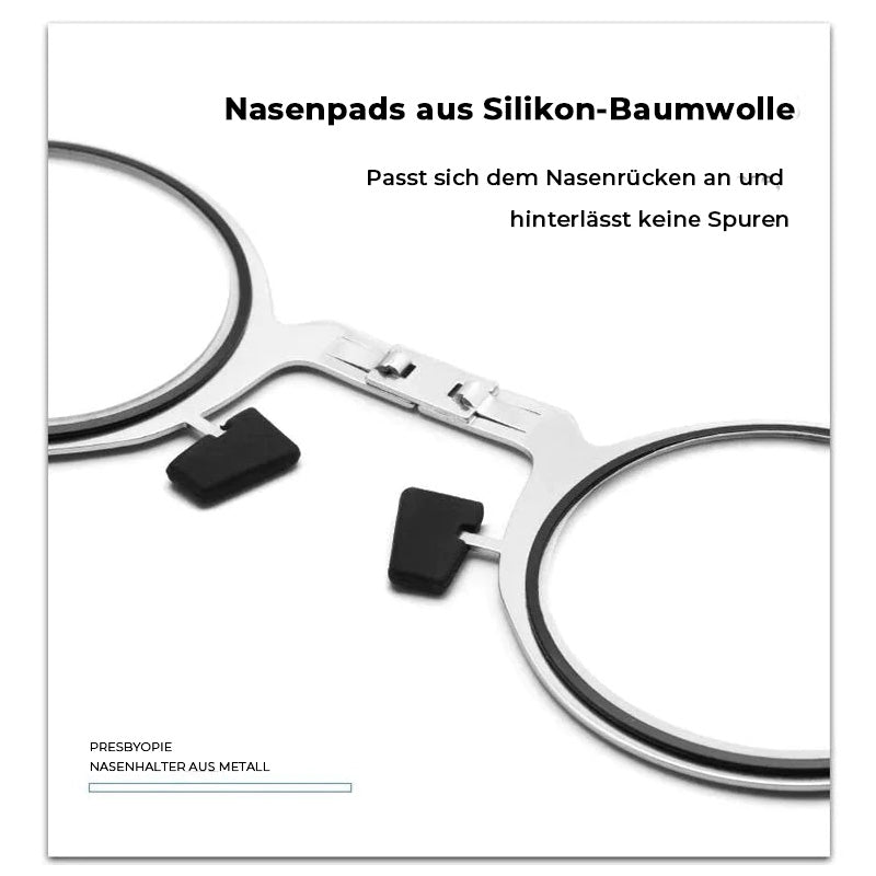 Avelena | Ultraleichte faltbare Lesebrille mit Blaulichtschutz