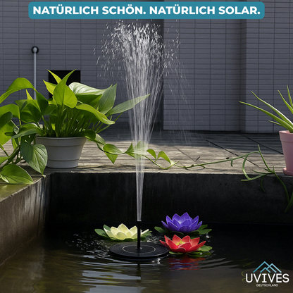 Avelena | AquaBloom – Solarbrunnen für Ruhe & Eleganz im Garten