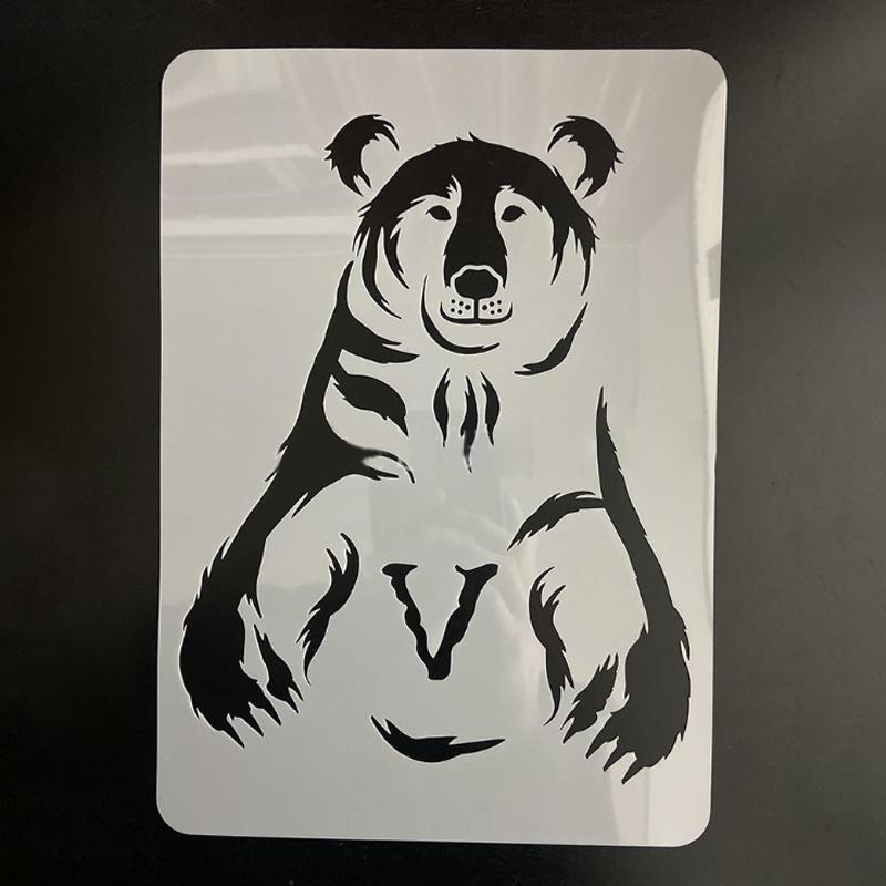 Avelena | Fast Draw Schablonenkunst Vorlagen - 12 Blätter/Set