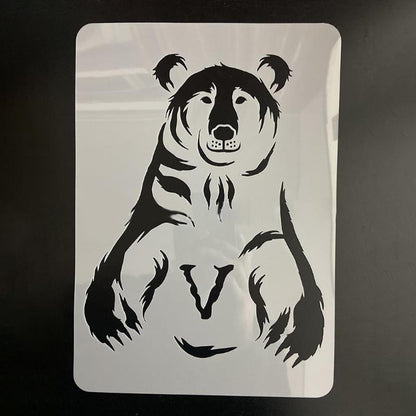 Avelena | Fast Draw Schablonenkunst Vorlagen - 12 Blätter/Set