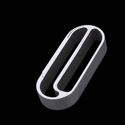 Avelena | Titanlegierung Herren Gürtelschnalle Schlüsselanhänger - Langlebig, Stilvoll, Farbneutraler Verschluss