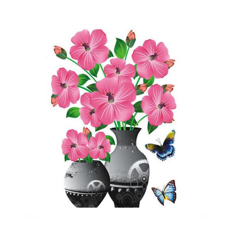 Avelena | 3D Selbsthaftende Pflanzvase Aufkleber