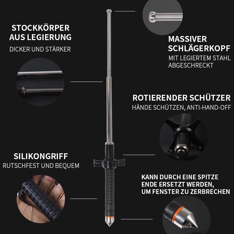 Avelena | Einziehbarer Stock für Selbstverteidigung
