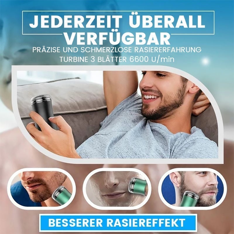Avelena | Waschbarer Elektrorasierer im Taschenformat