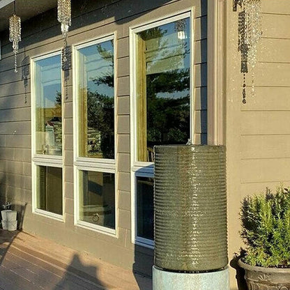 Avelena | Aurora Kristallglas Windspiel